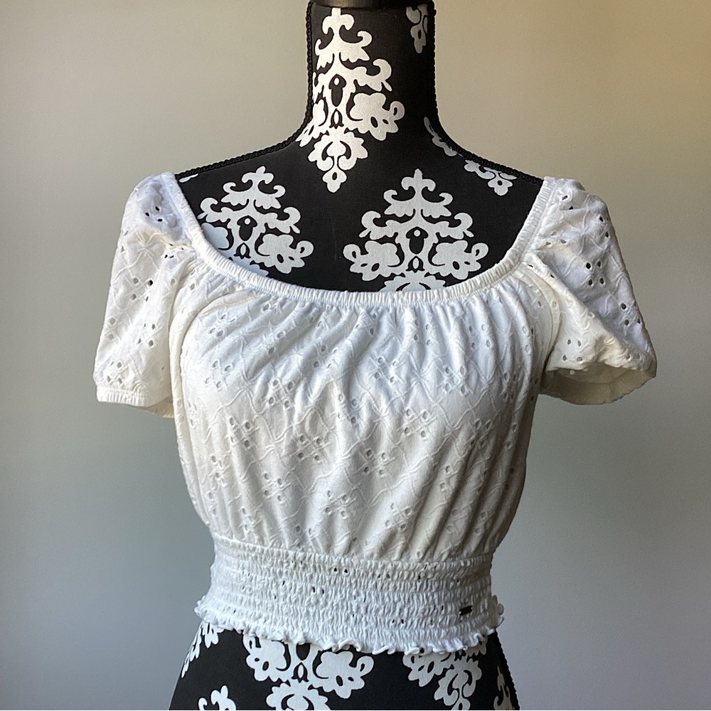 White Crop Top